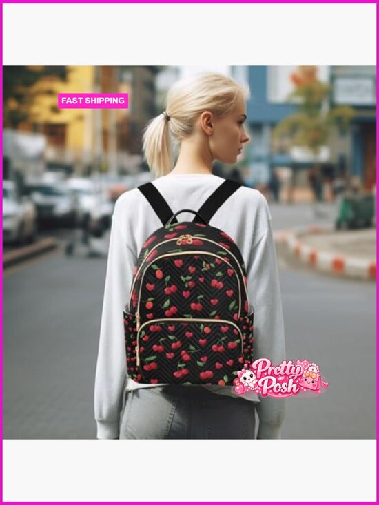 Mini Backpack Purse Travel Daypack Lightweight Fashion Shoulder Bag main image 4